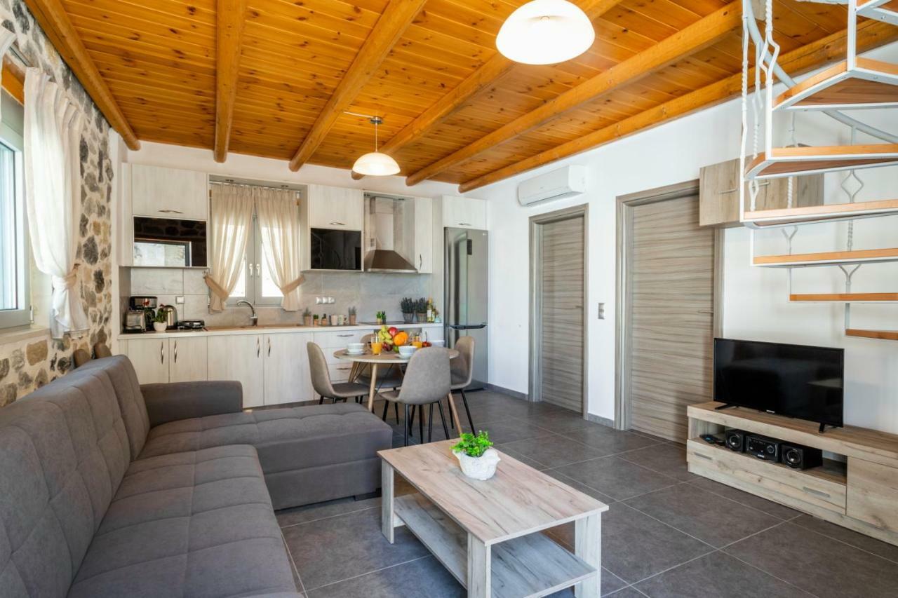 Marilena Natural Stone House, By Hellocrete Pigí Extérieur photo