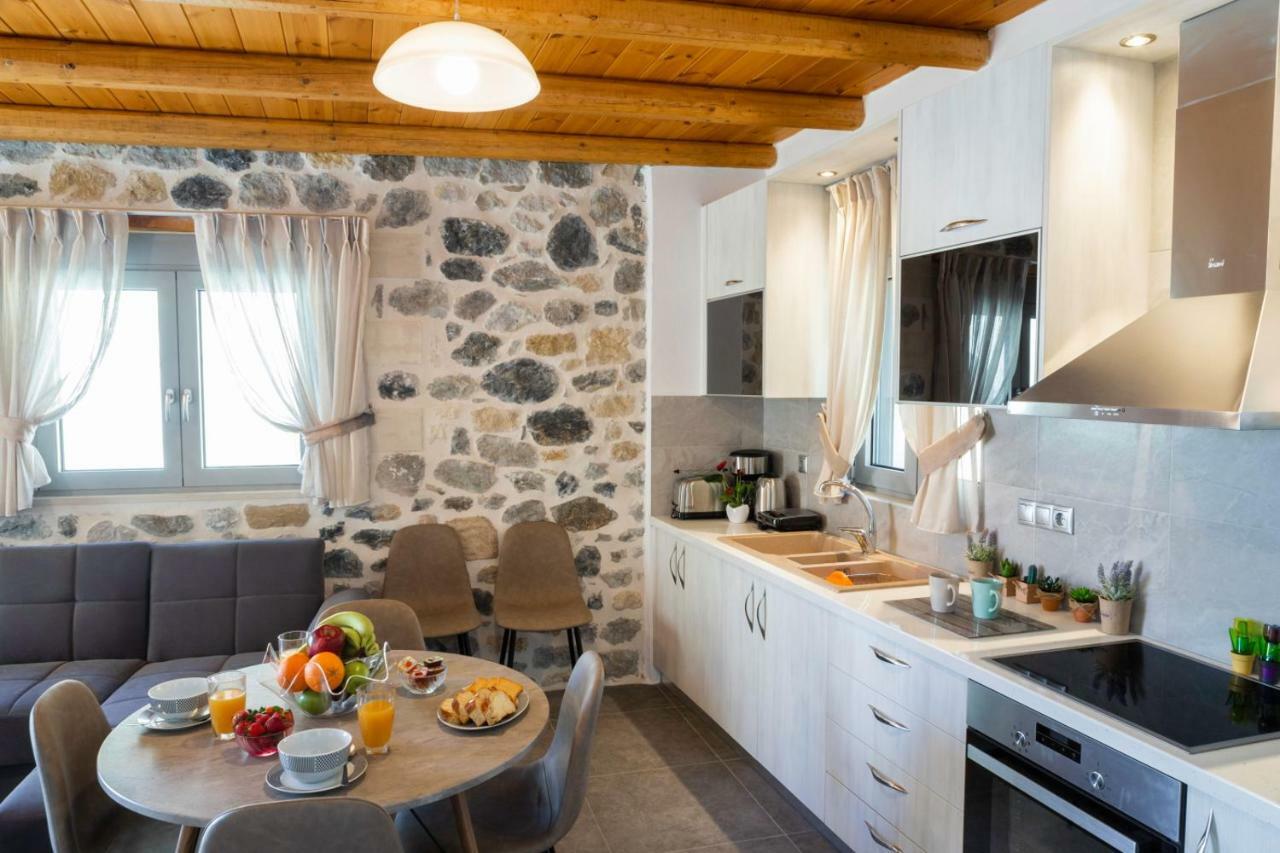 Marilena Natural Stone House, By Hellocrete Pigí Extérieur photo